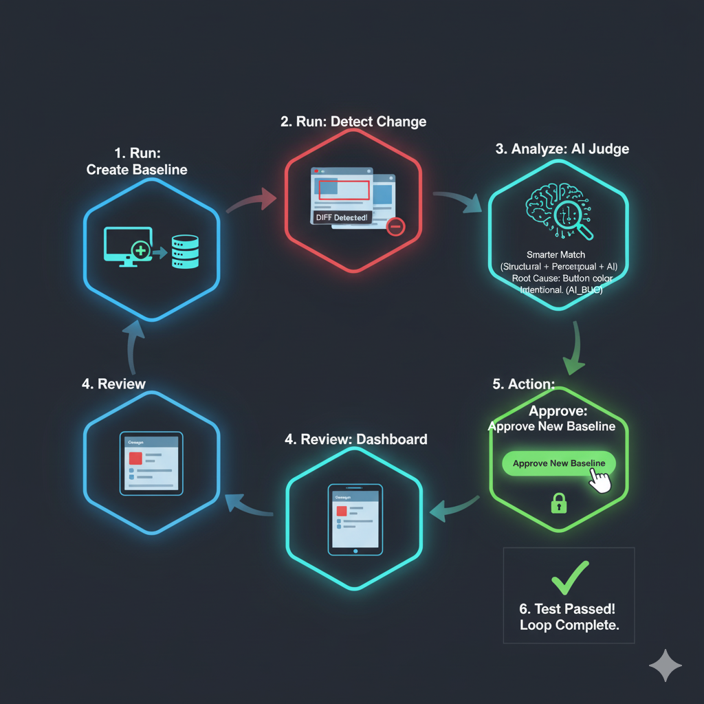 TestivAI Smart Match Process Diagram
